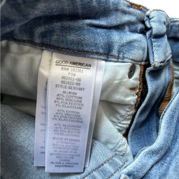 Good American Good Legs Jeans Size 00/24 - Picture 6 of 6